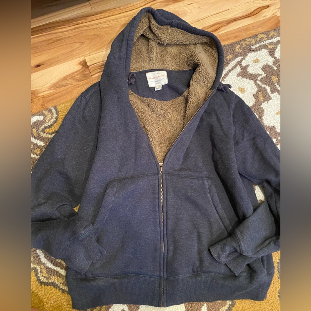Vintage Weatherproof  Men’s Hooded Jacket /Sweatshirt fully Lined